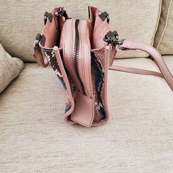 LIKE DREAMS Cortez Snakeskin Handbag - Picture 4 of 11